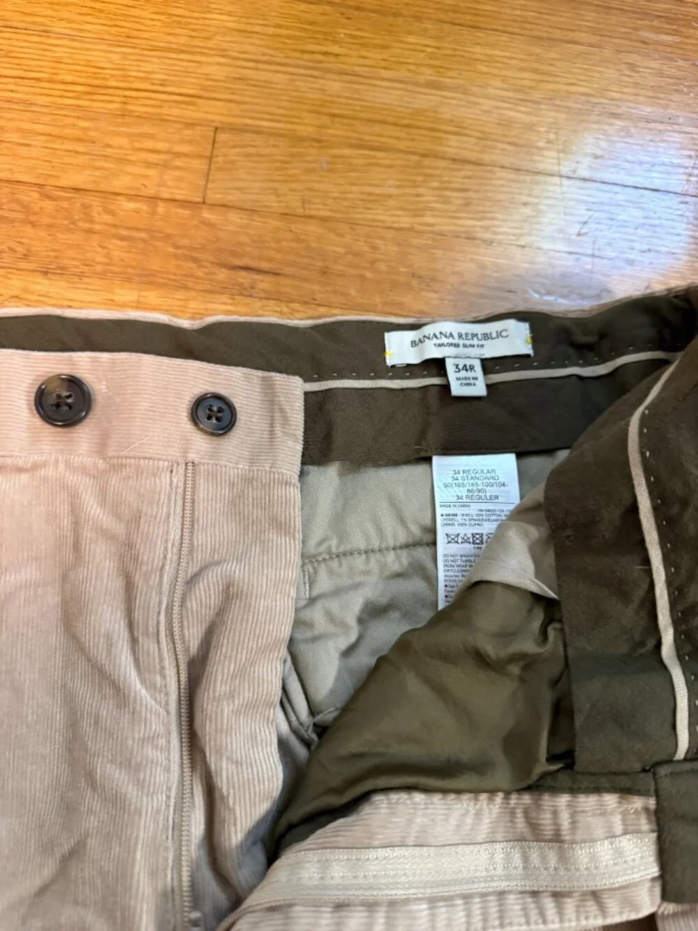 Banana Republic Men's Corduroy Pants
